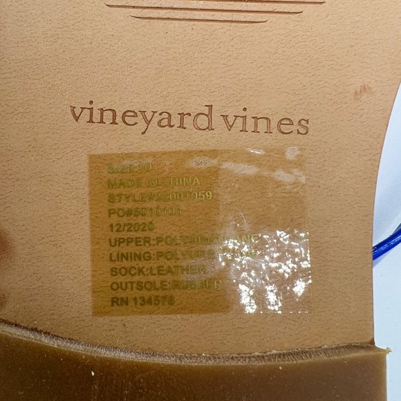 Vineyard Vines Skinny Strap Flip-Flops - Picture 6 of 6